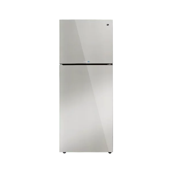 PEL Refrigerator Inverter 22250 Glass Door Curved Grey