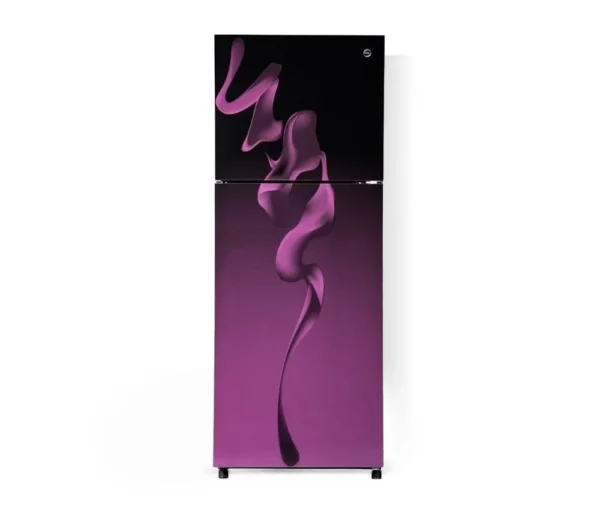 PEL Refrigerator 22250 Glass Door Purple