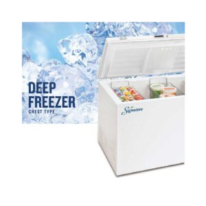 Signature Deep Freezer cool specifications