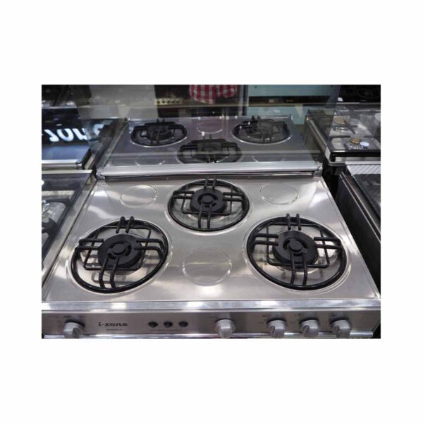 i-zone IZ-08 Cooking Range (3 Gas Burners Glass)