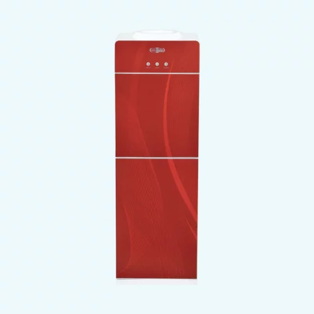 Super Asia Water Dispenser 45 Glass Door Red
