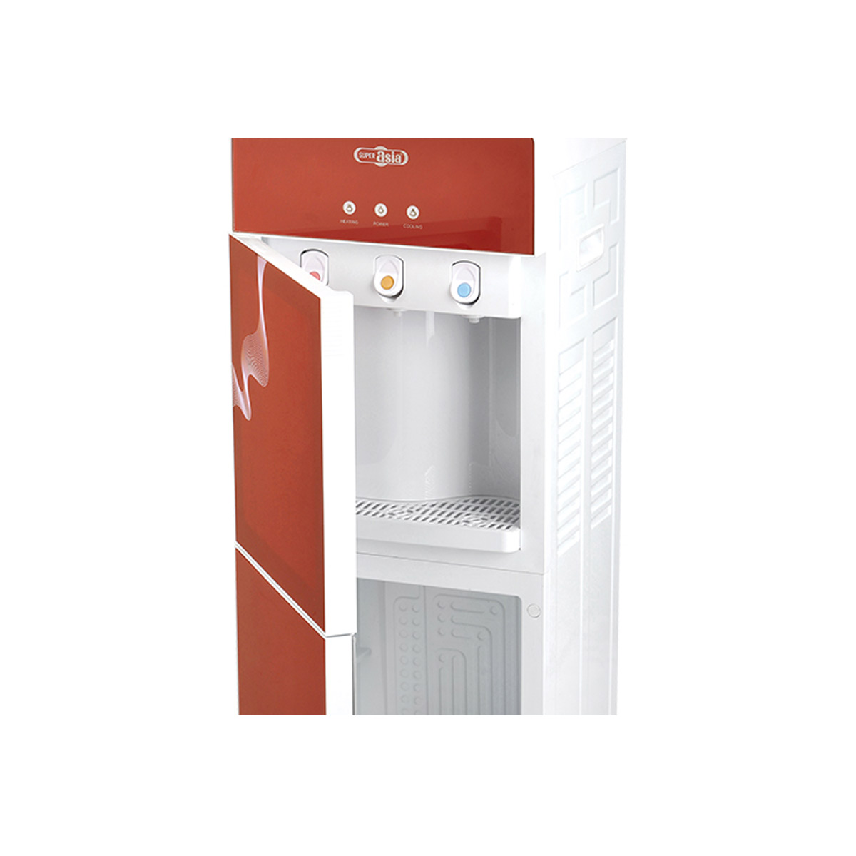Super-Asia-Red 3 tab Water-Dispenser-HC-47