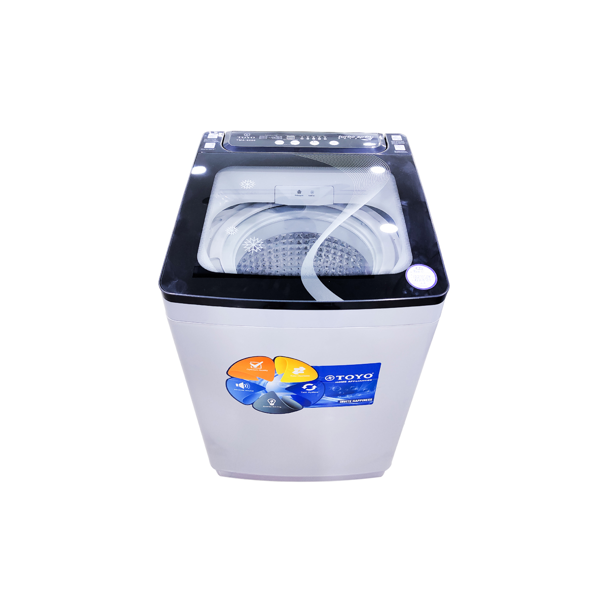 Toyo TMA-9000 Top Load Automatic Washer