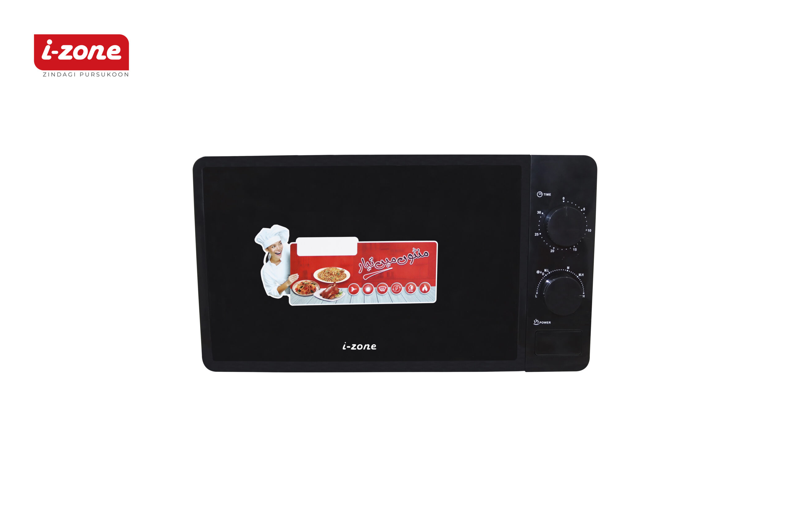 IZONE Micro Wave Oven MNT-20MX63-L Black